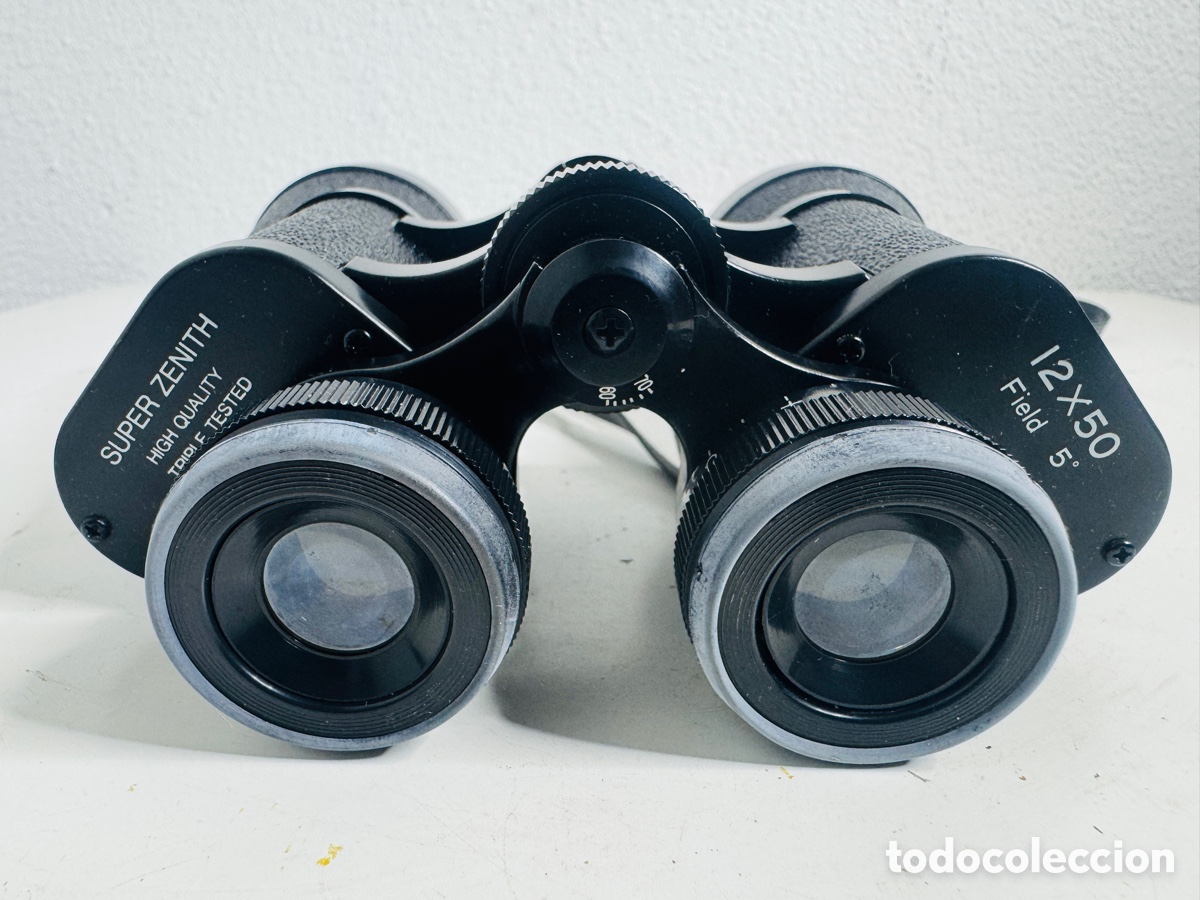 Antig&uuml;edades: SUPER ZENTH 12&times;50 Field5&deg; binoculars with case - Foto 5