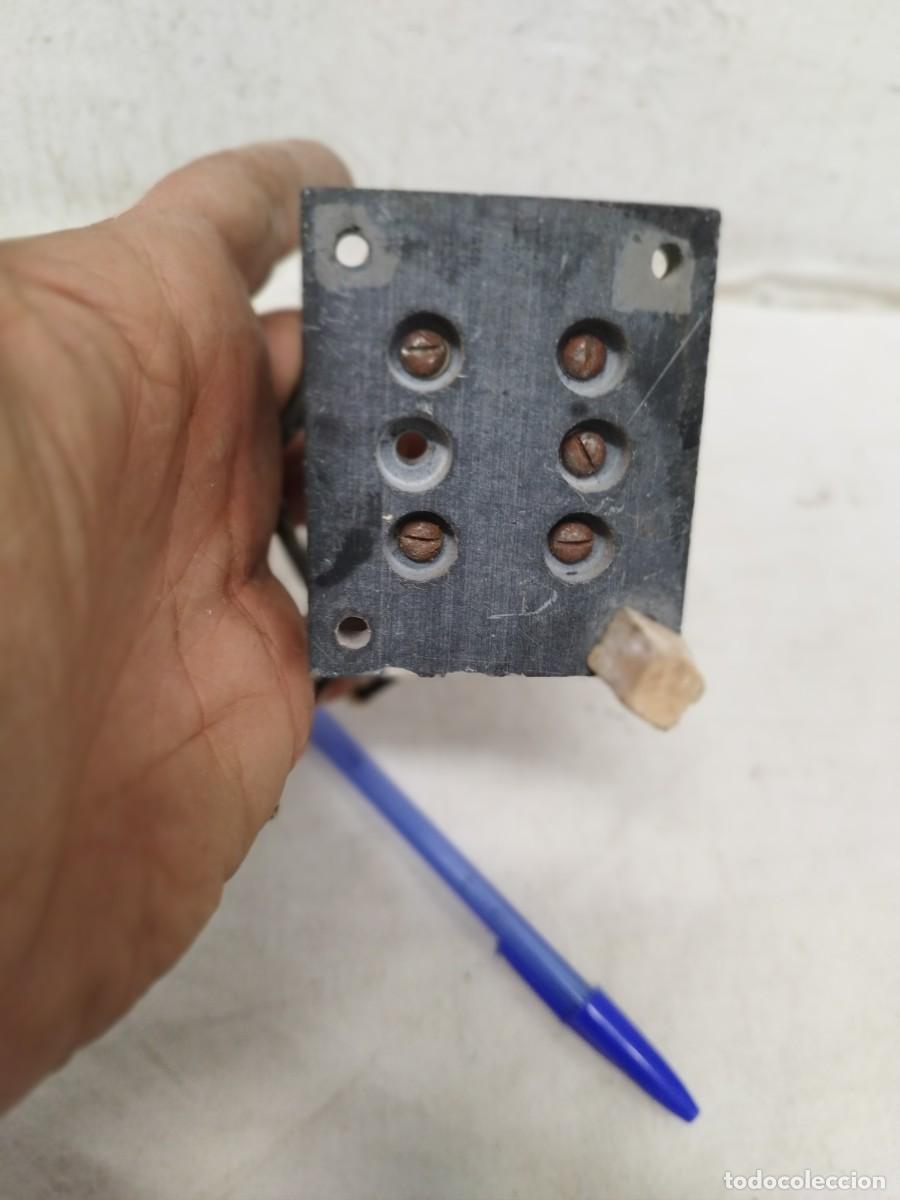 Antig&uuml;edades: Antiguo interruptor de palanca Tem marcado 5. - Foto 5