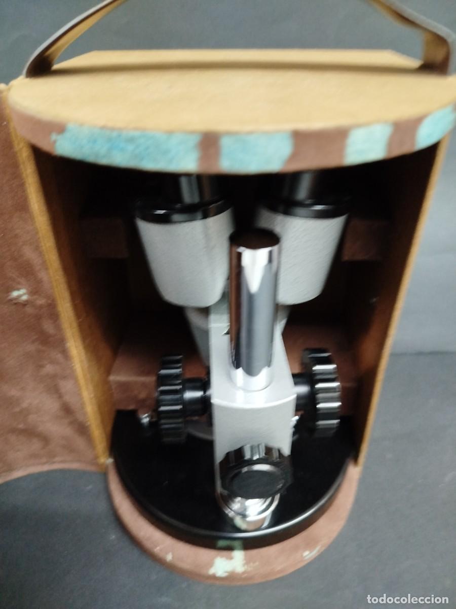 Antig&uuml;edades: MICROSCOPIO BINOCULAR ENOSA - Foto 9