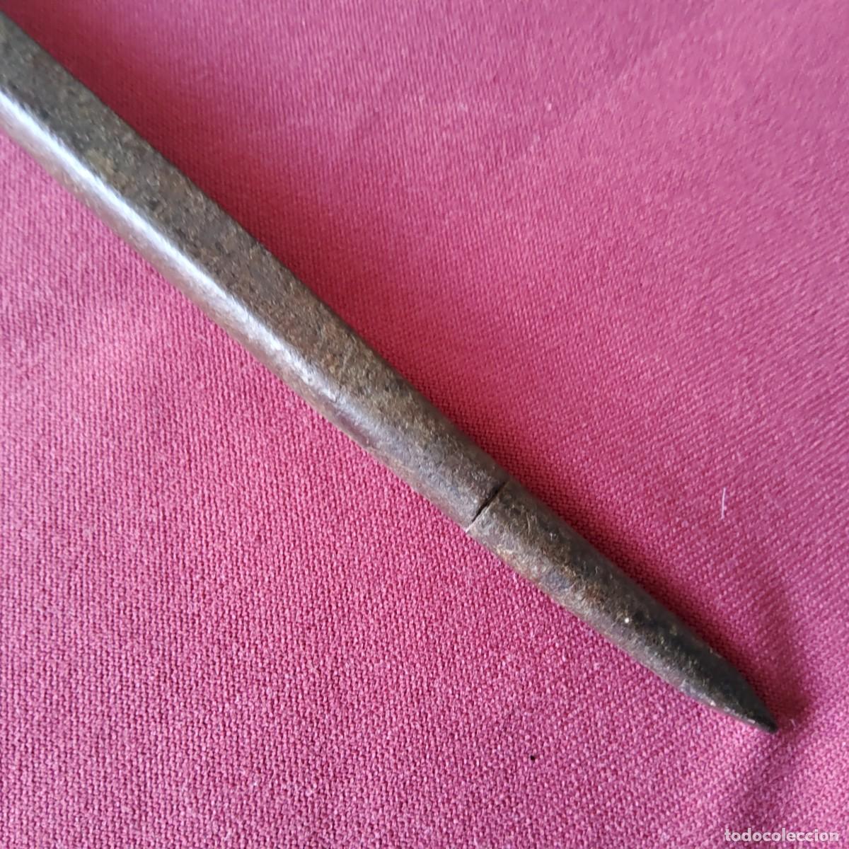 Antig&uuml;edades: ANTIGUO COMP&Aacute;S DE HIERRO, DE GRAN TAMA&Ntilde;O, MIDE 53,5 CM. - Foto 4