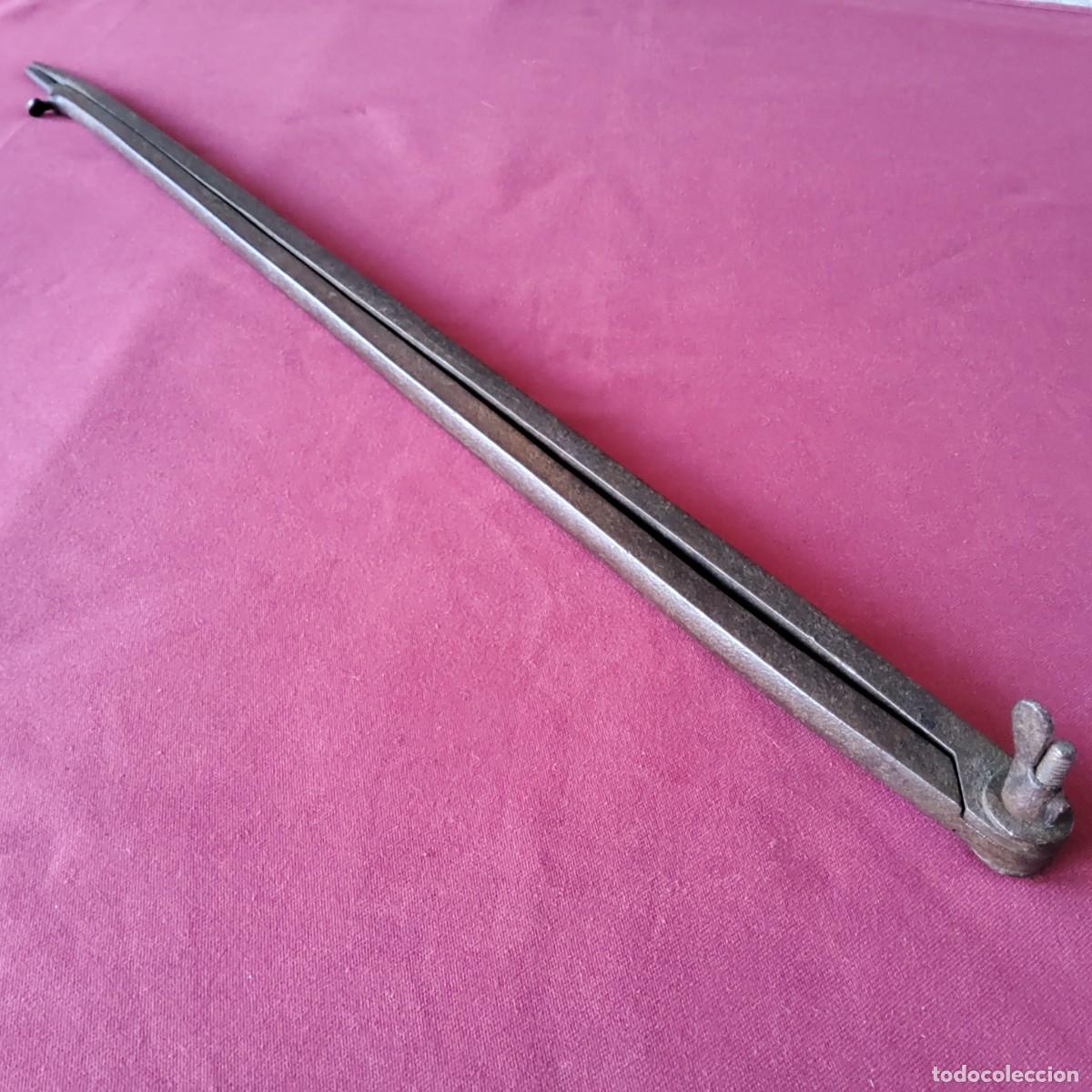 Antig&uuml;edades: ANTIGUO COMP&Aacute;S DE HIERRO, DE GRAN TAMA&Ntilde;O, MIDE 53,5 CM. - Foto 9