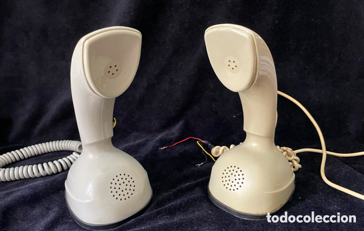 Tel&eacute;fonos: PAREJA DE TEL&Eacute;FONOS ANTIGUOS ERICOFON DE ERICSSON - Foto 1