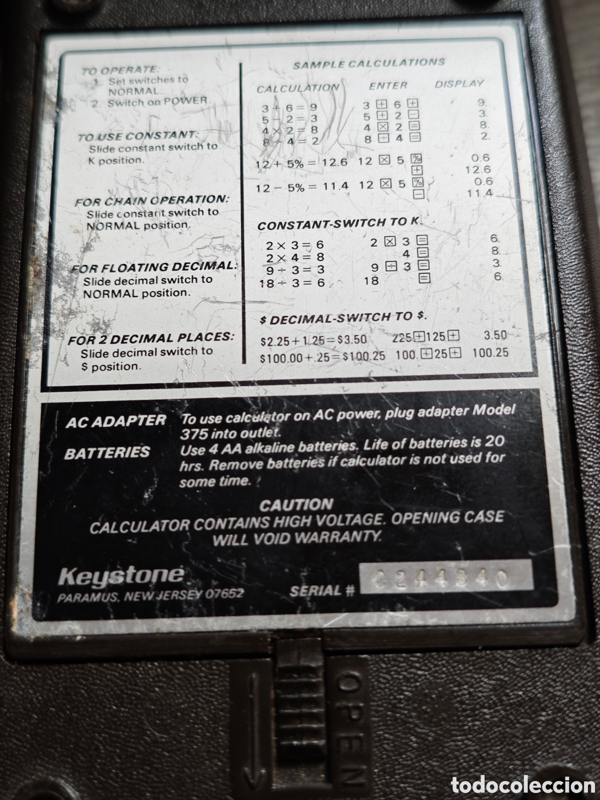 Antig&uuml;edades: Calculadora 1973 cl&aacute;sico - Foto 15