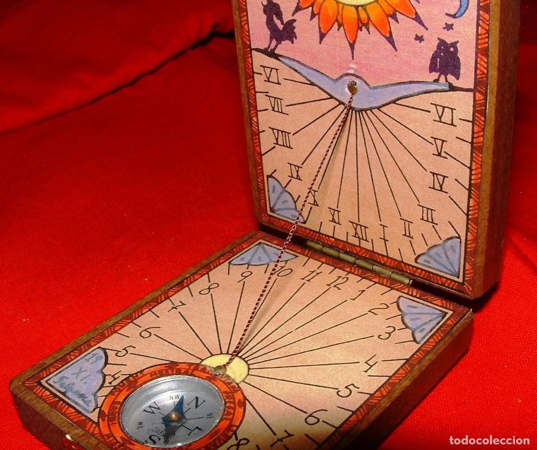 Antig&uuml;edades: BRUJULA CON RELOJ SOLAR - Foto 3