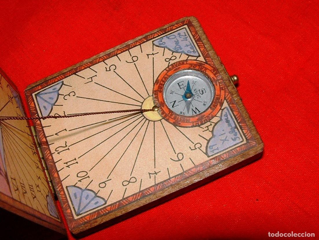 Antig&uuml;edades: BRUJULA CON RELOJ SOLAR - Foto 4