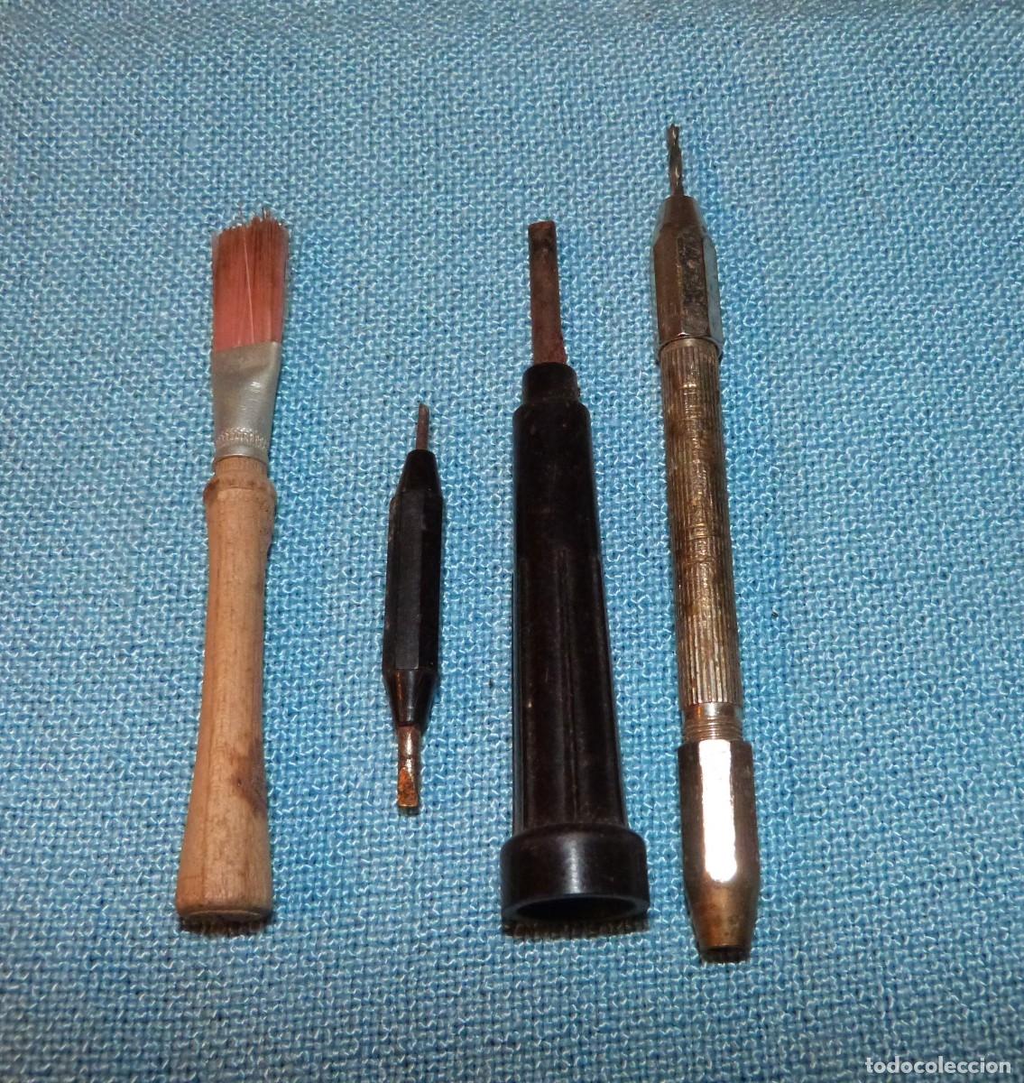 Antig&uuml;edades: HERRAMIENTAS DE RELOJERO - Foto 3