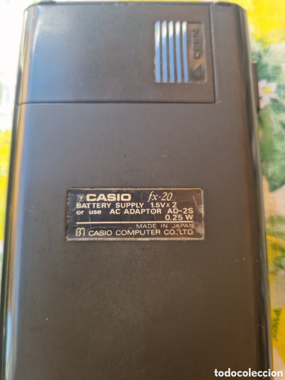 Antig&uuml;edades: Calculadora Casio fx 20 Calculadora Cient&iacute;fica con funda - Foto 3