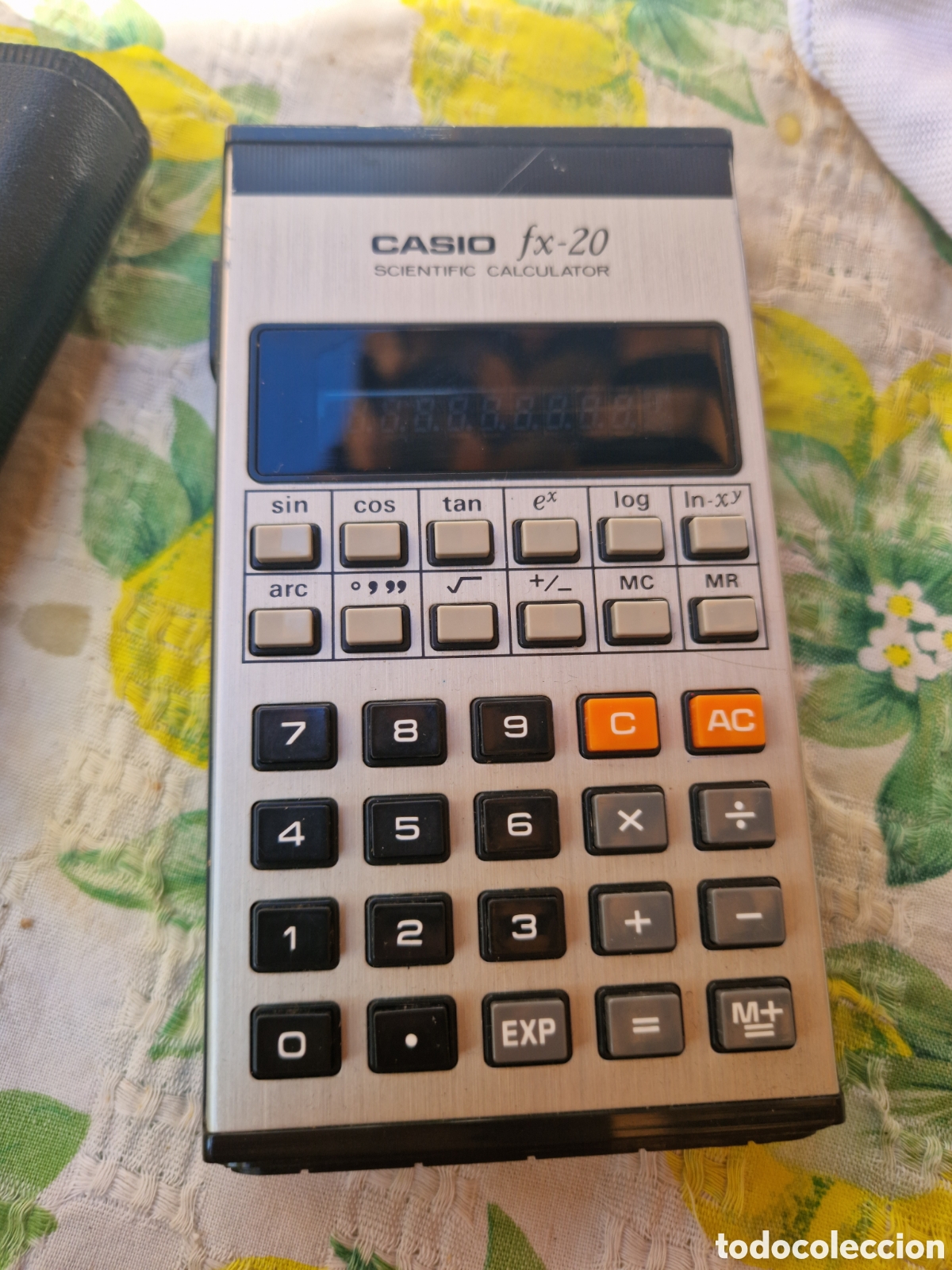 Antig&uuml;edades: Calculadora Casio fx 20 Calculadora Cient&iacute;fica con funda - Foto 4
