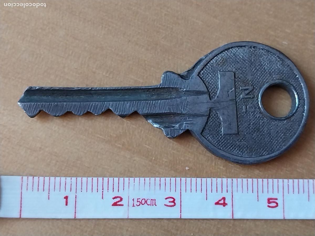 Antig&uuml;edades: LLAVE PLANA SAIN 5,5CM LARGO - Foto 2