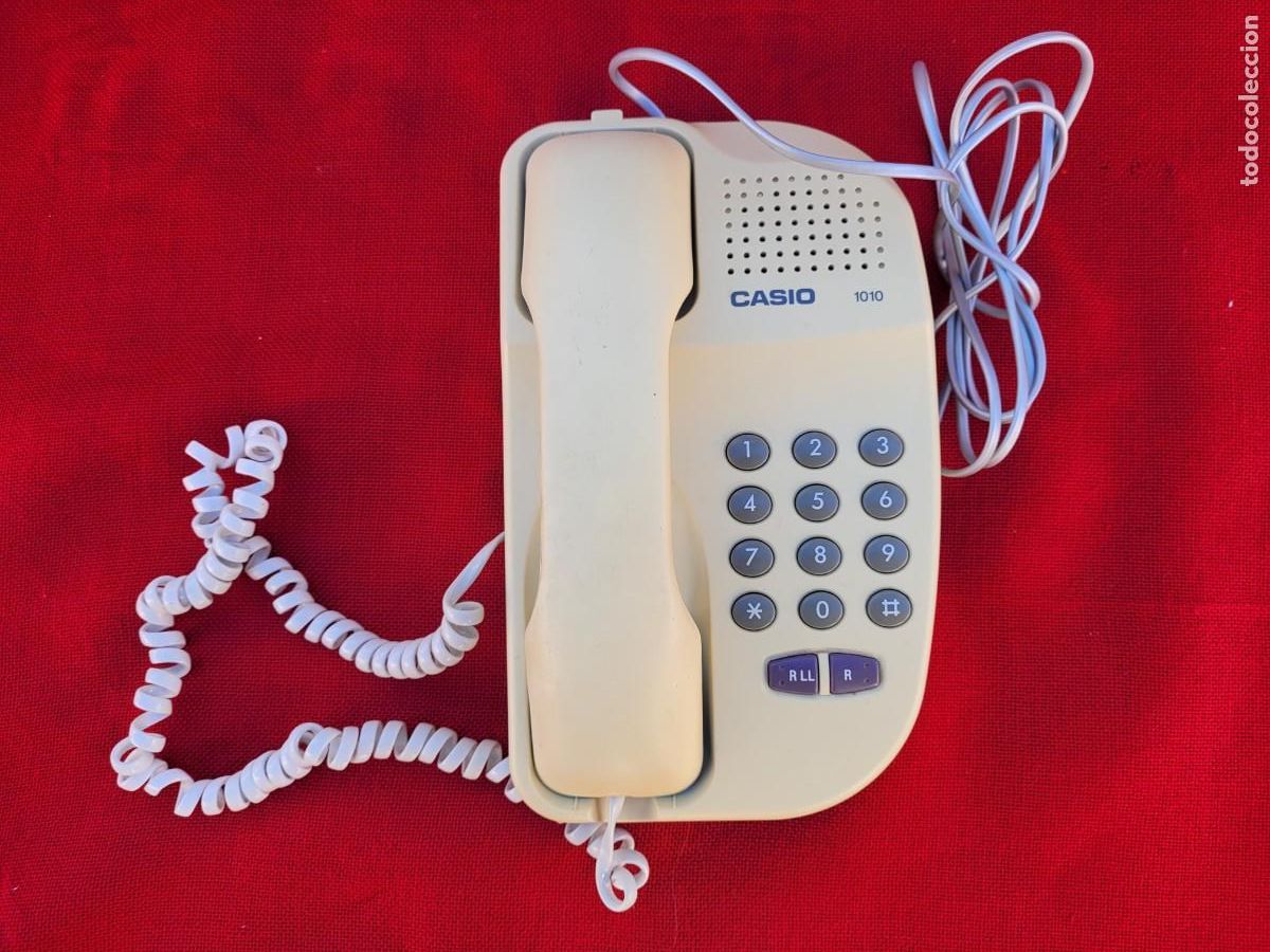 Tel&eacute;fonos: Tel&eacute;fono fijo casio modelo 1010, convencional - Foto 1