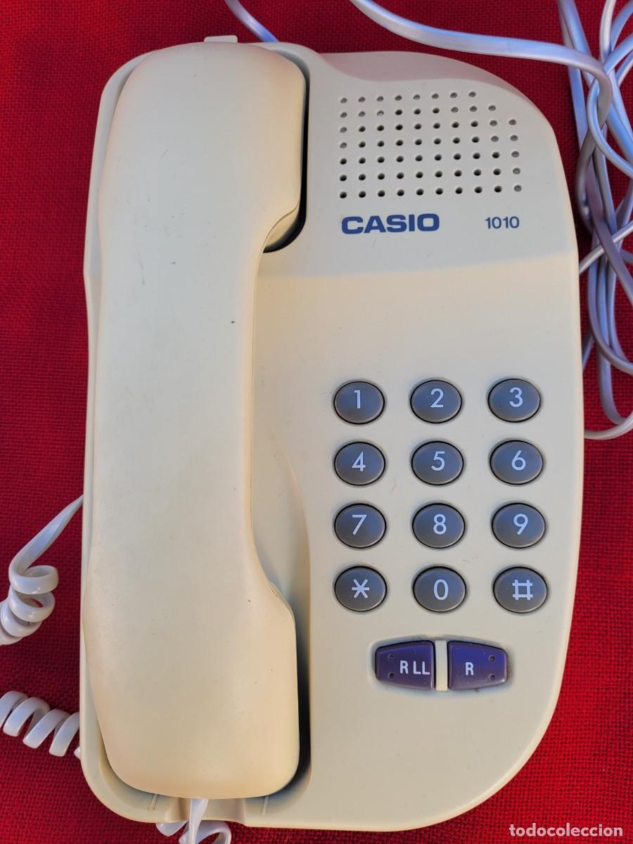 Tel&eacute;fonos: Tel&eacute;fono fijo casio modelo 1010, convencional - Foto 2