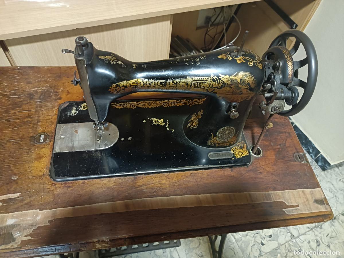 Antig&uuml;edades: Maquina de coser Singer - Foto 5