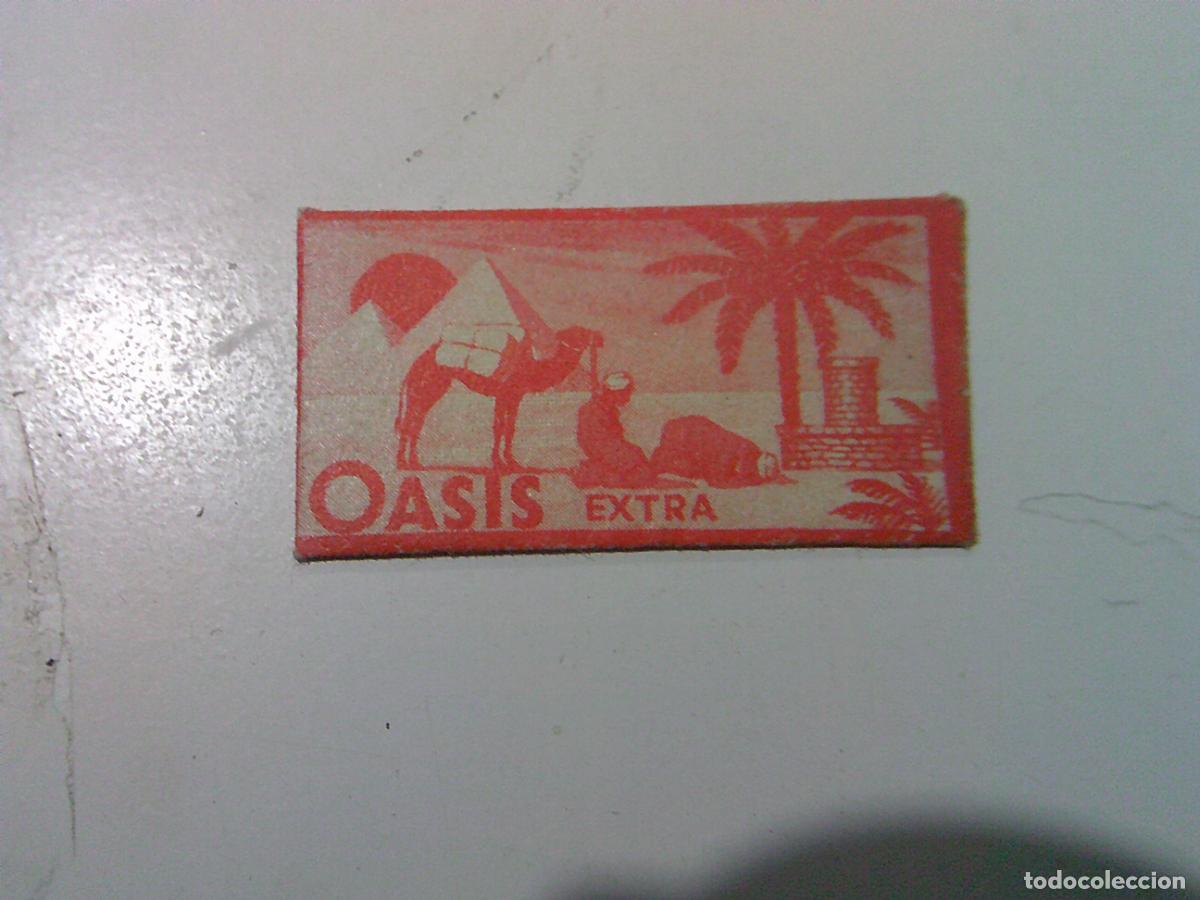 Antig&uuml;edades: Cuchilla de afeitar antigua Oasis Extra - Foto 1