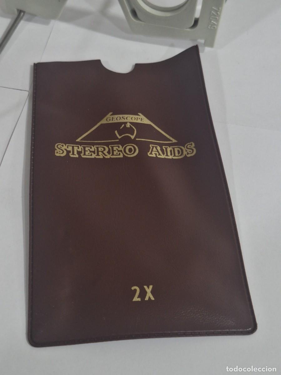Antig&uuml;edades: Estereoesc&oacute;pio / Grafosc&oacute;pio De Bolsillo Plegable - Foto 5