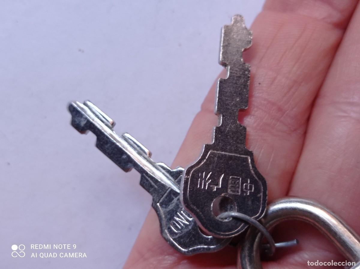 Antig&uuml;edades: CANDADO imitaci&oacute;n a la marca DIAMOND con dos llaves - Foto 3