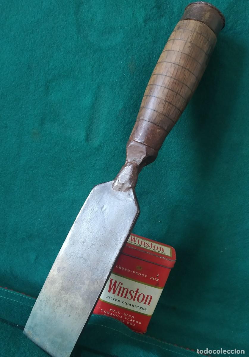 Antig&uuml;edades: ANTIGUO FORMON DE CARPINTERO TONELERO.. - Foto 2
