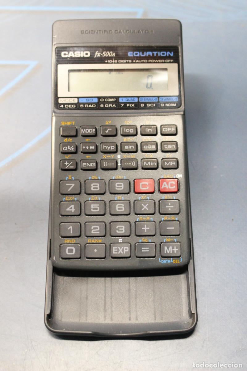 Antig&uuml;edades: Casio. Calculadora Cient&iacute;fica fx-500A. Funciona. - Foto 1