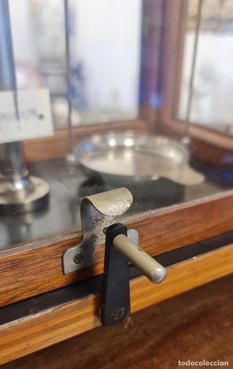 Antig&uuml;edades: Balanza precisi&oacute;n COBOS MODELO ME - Foto 5