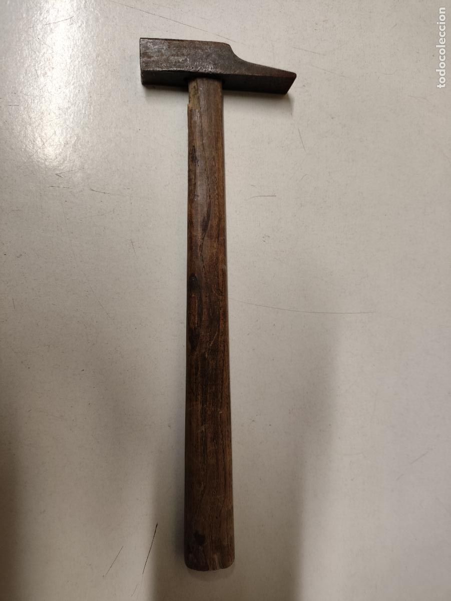 Antig&uuml;edades: ANTIGUO MARTILLO 30cm - Foto 3