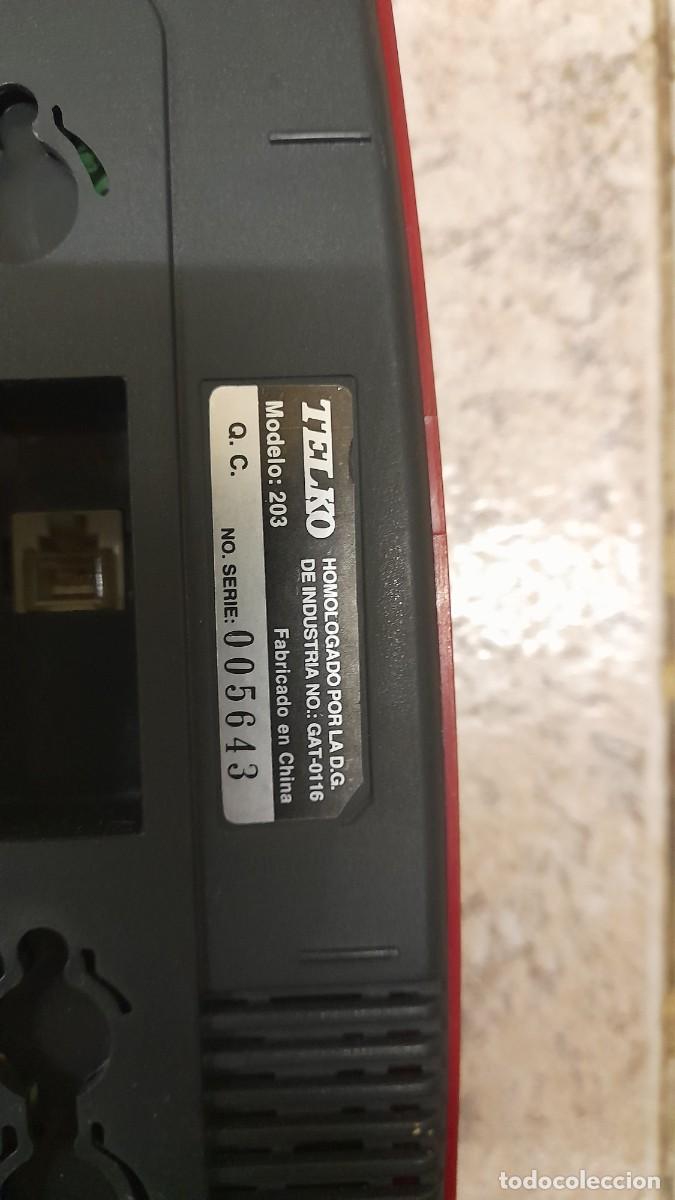 Tel&eacute;fonos: Tel&eacute;fono Telko modelo 203 - Foto 4