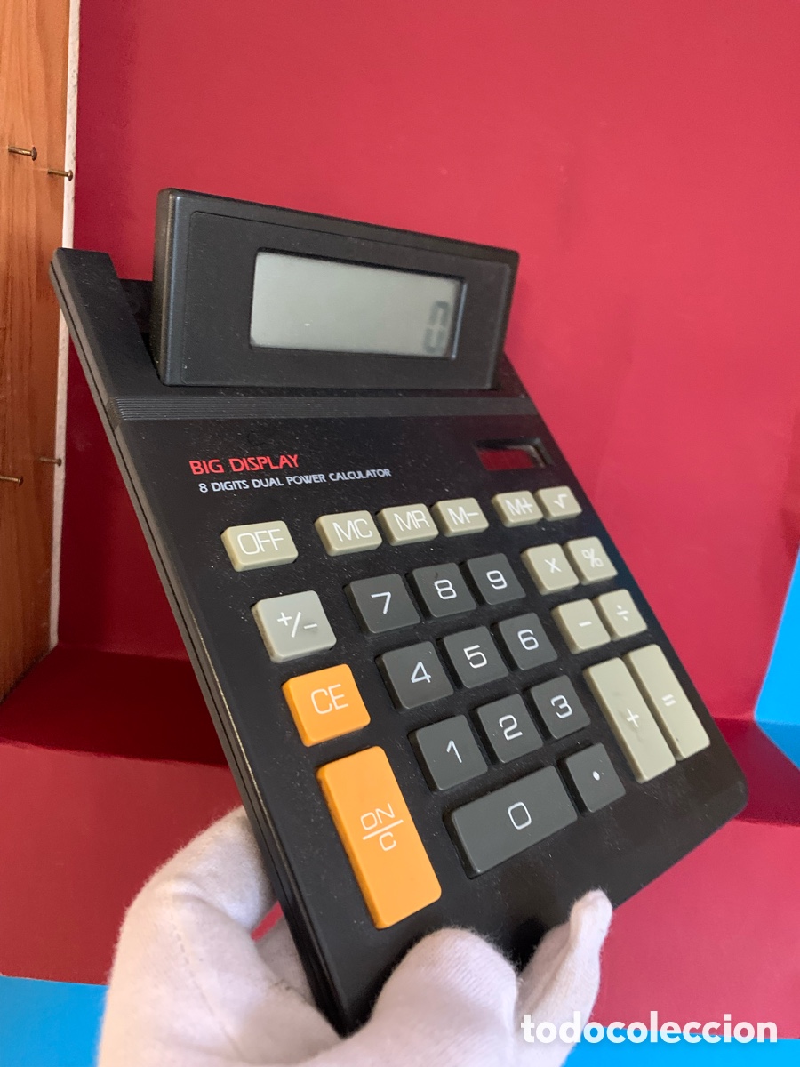 Antig&uuml;edades: CALCULADORA BIG DISPLAY CARGA SOLAR - Foto 5