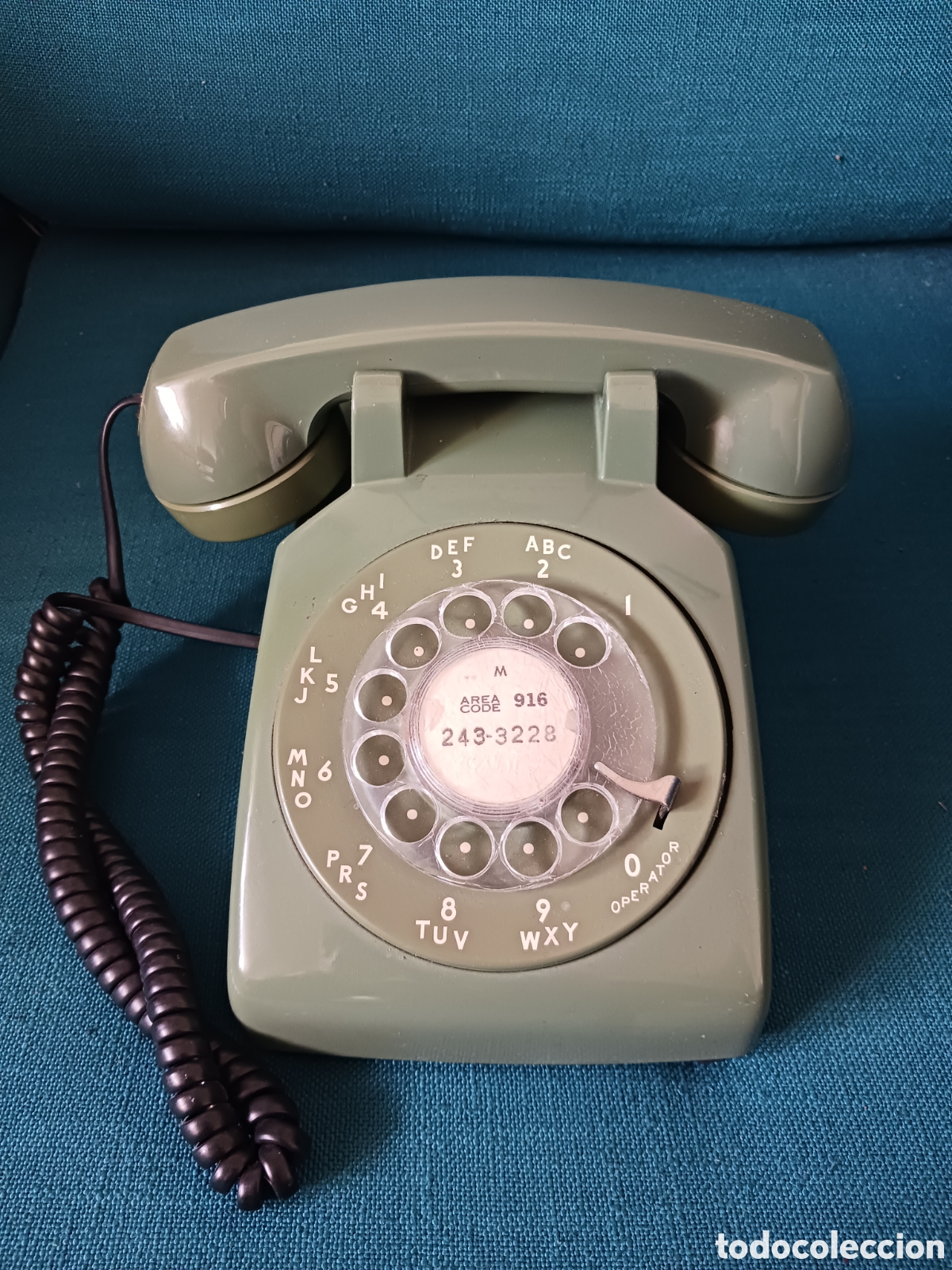 Tel&eacute;fonos: Telefono giratorio antiguo Bell - Foto 1