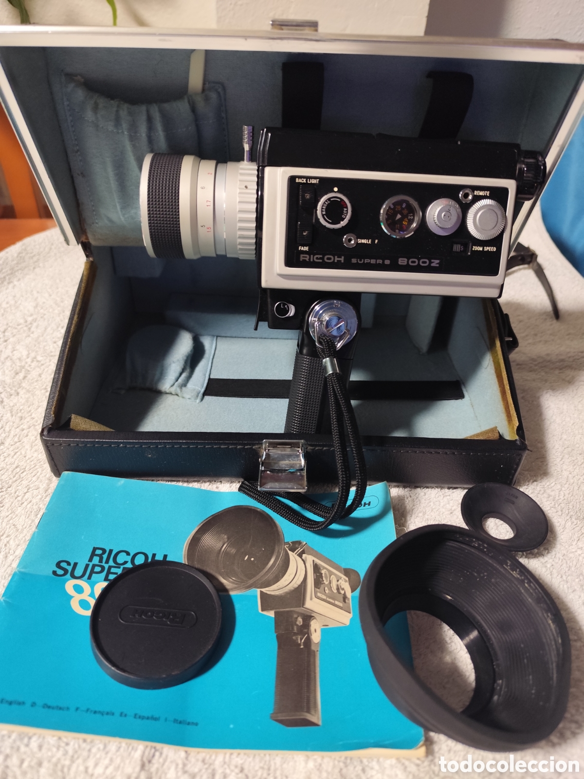 Antig&uuml;edades: C&aacute;mara de filmar Ricoh super 8 - Foto 2
