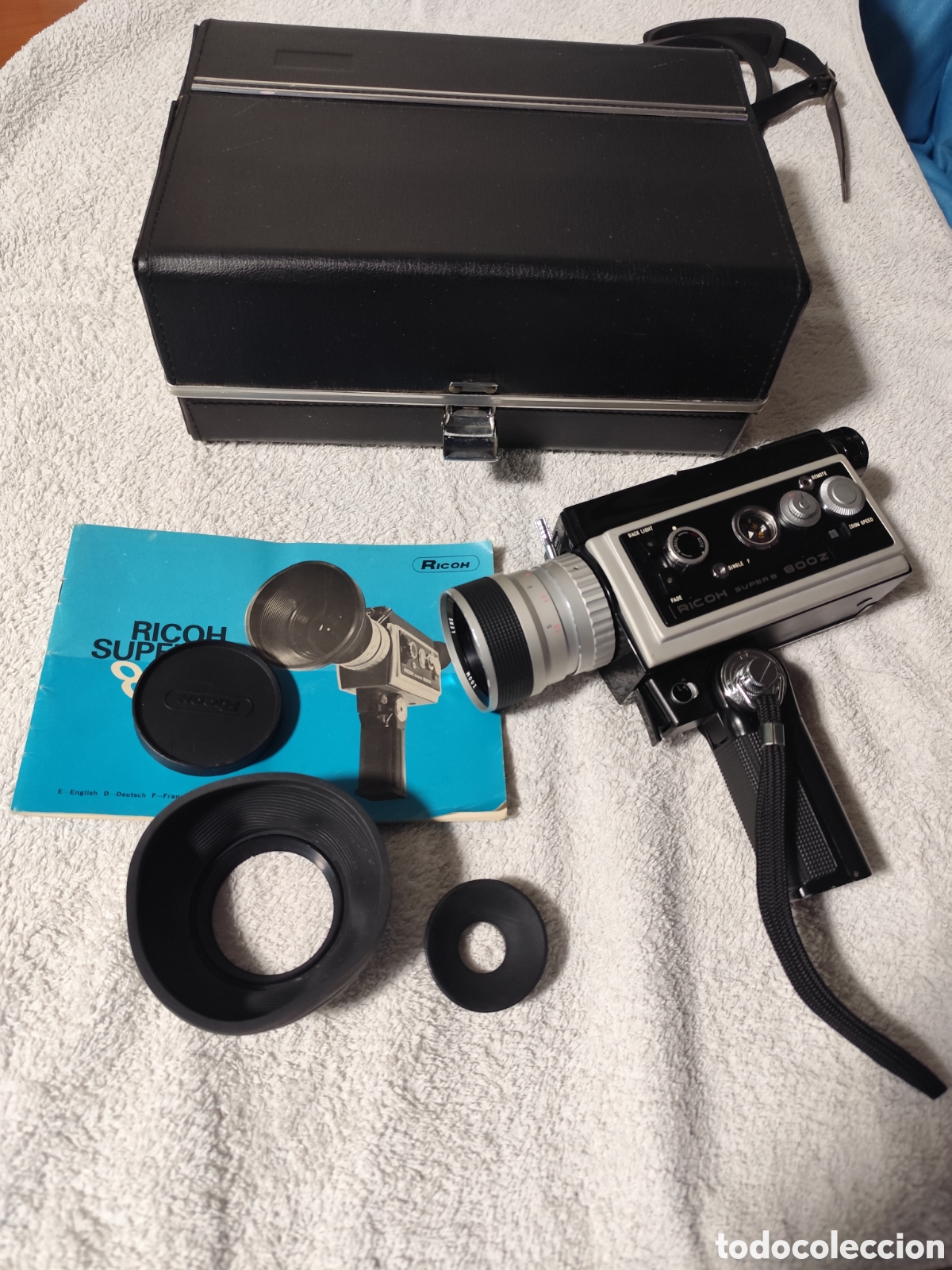 Antig&uuml;edades: C&aacute;mara de filmar Ricoh super 8 - Foto 3