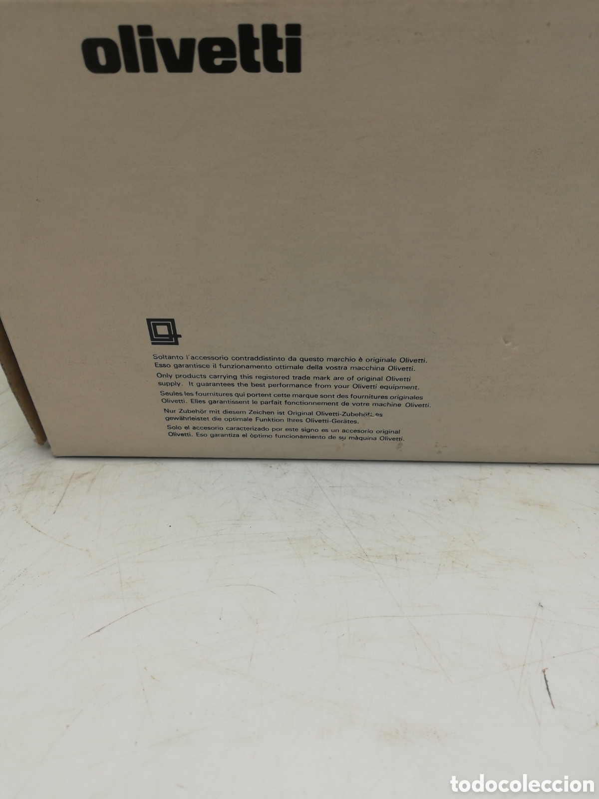 Antig&uuml;edades: Caja con 2 cintas Olivetti ET cart OPT. - Foto 2
