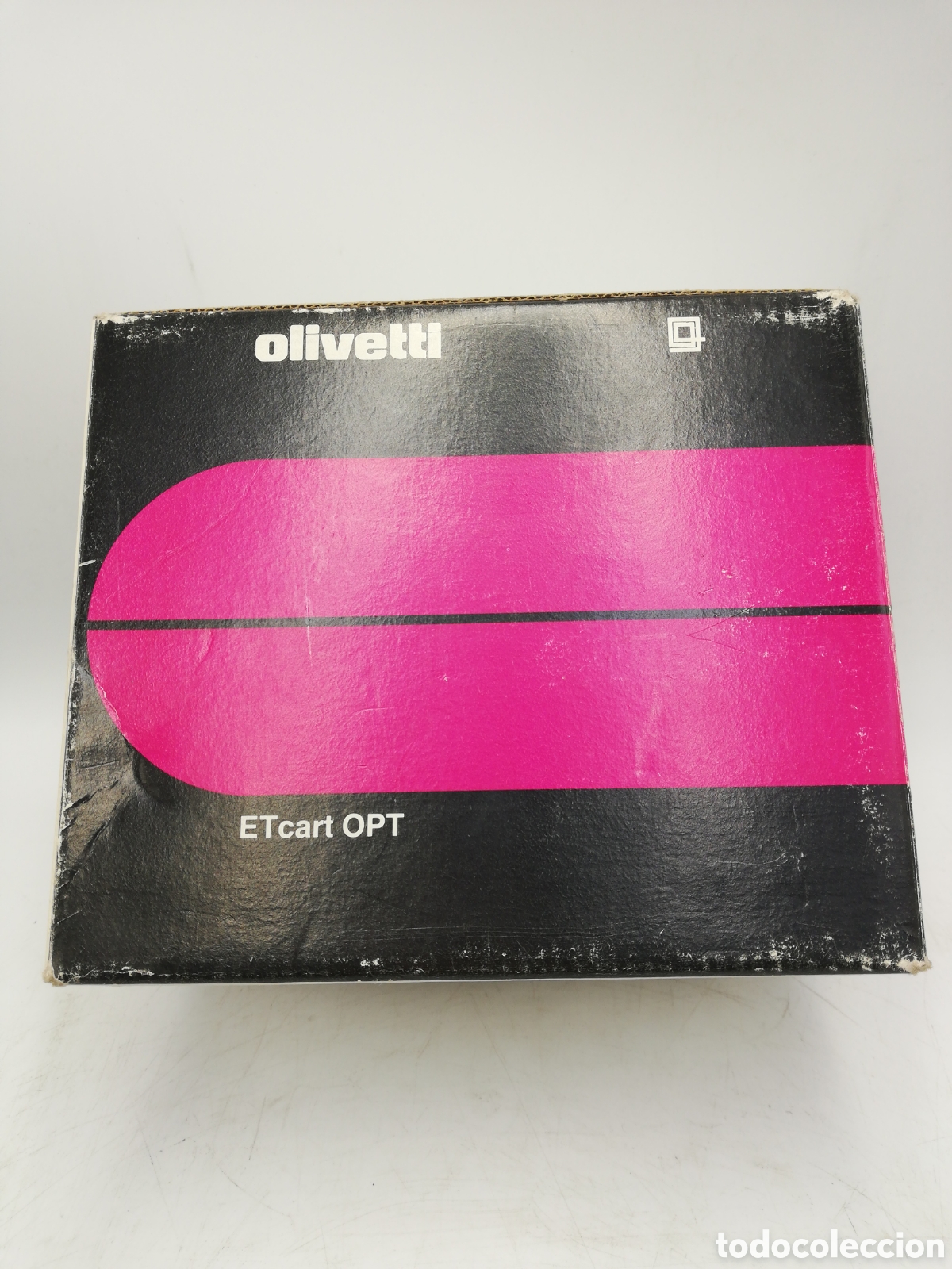 Antig&uuml;edades: Caja con 2 cintas Olivetti ET cart OPT. - Foto 1