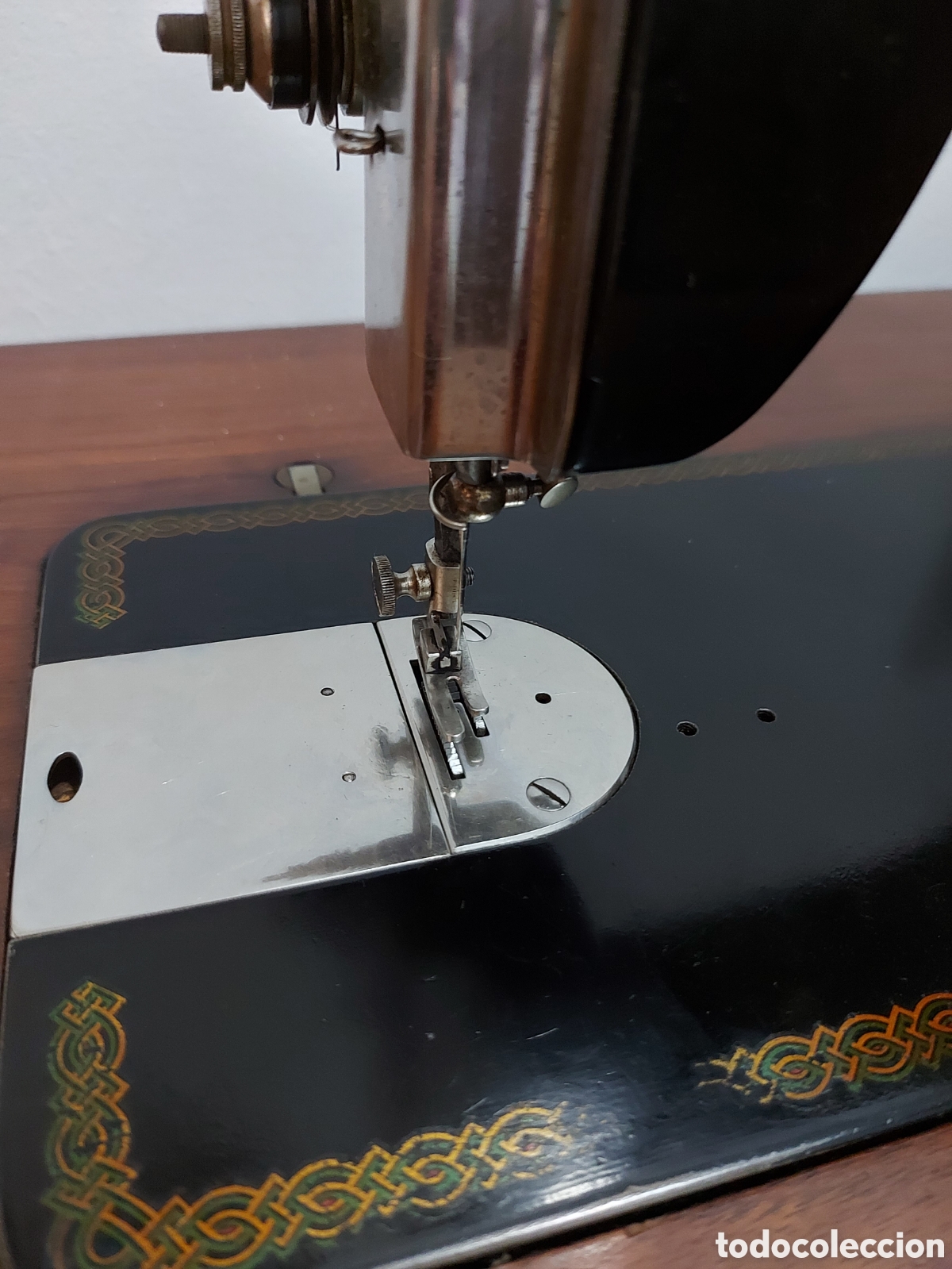 Antig&uuml;edades: M&aacute;quina coser Wertheim - Foto 4