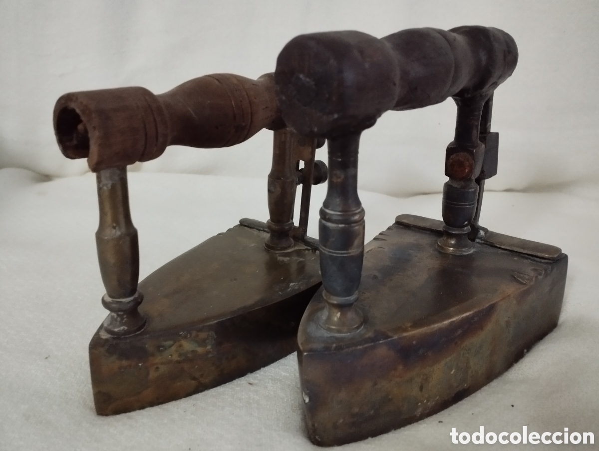 Antig&uuml;edades: Dos Planchas de Bronce. - Foto 4