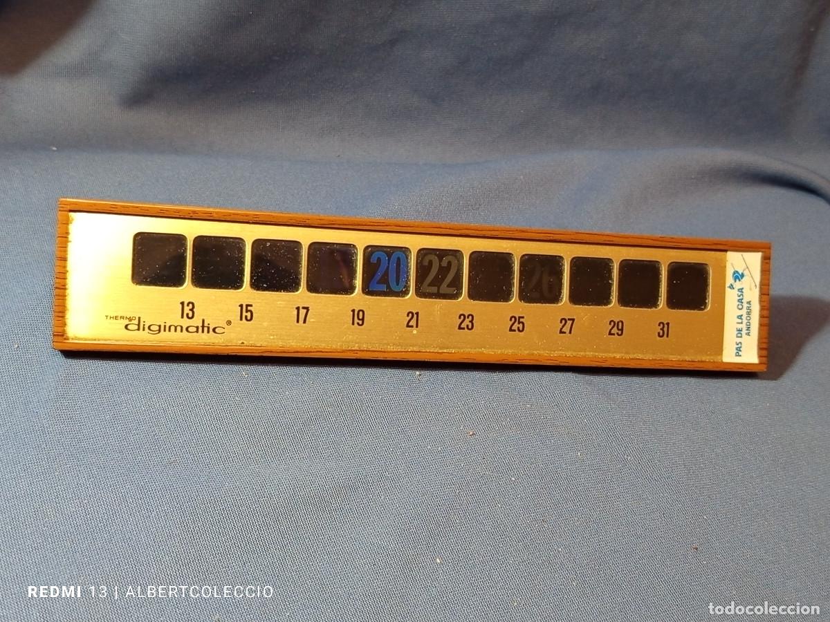 Antig&uuml;edades: Termometro de mesa a&ntilde;os 70s Envio Gratis - Foto 2