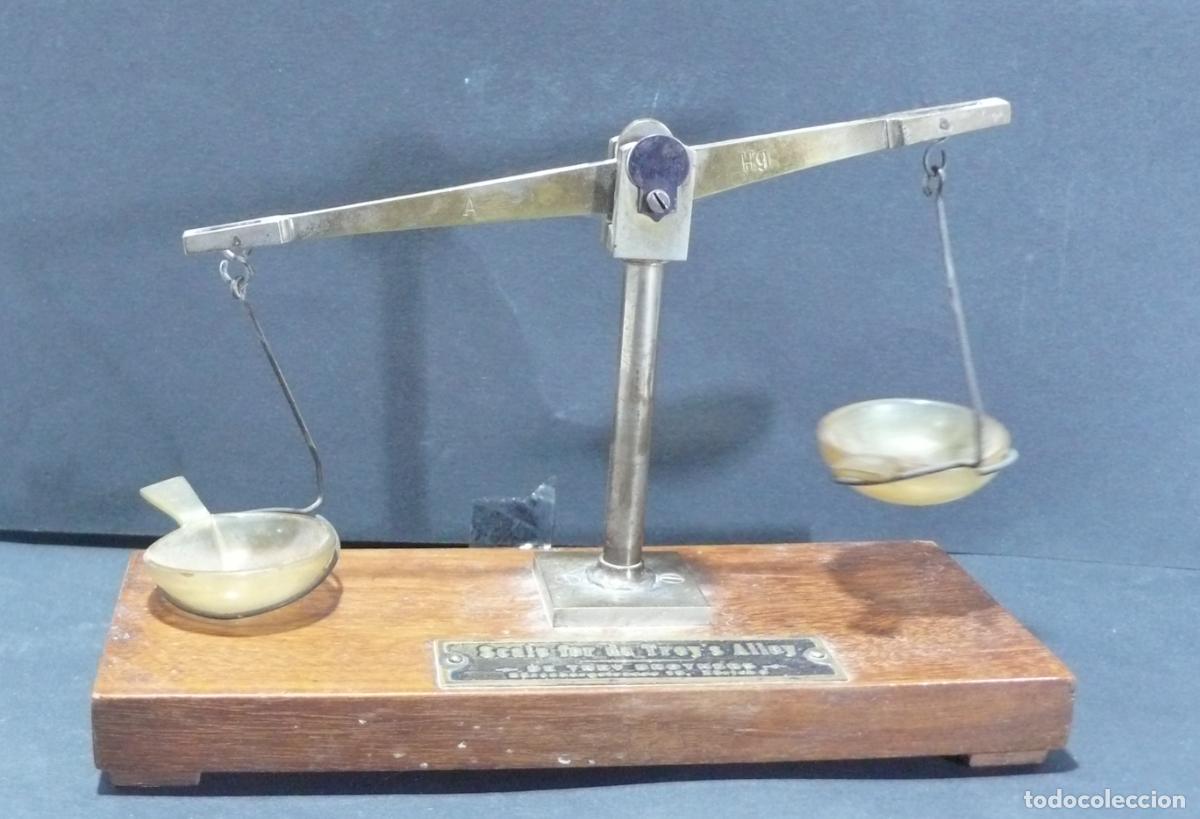 Antig&uuml;edades: PEQUE&Ntilde;A BALANZA DE MEDIDAS - Foto 1