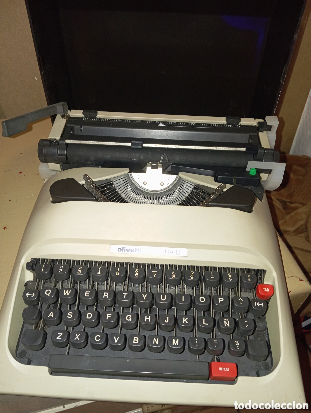 Antig&uuml;edades: MAQUINA DE ESCRIBIR- OLIVETTI LETTERA 12 - Foto 1