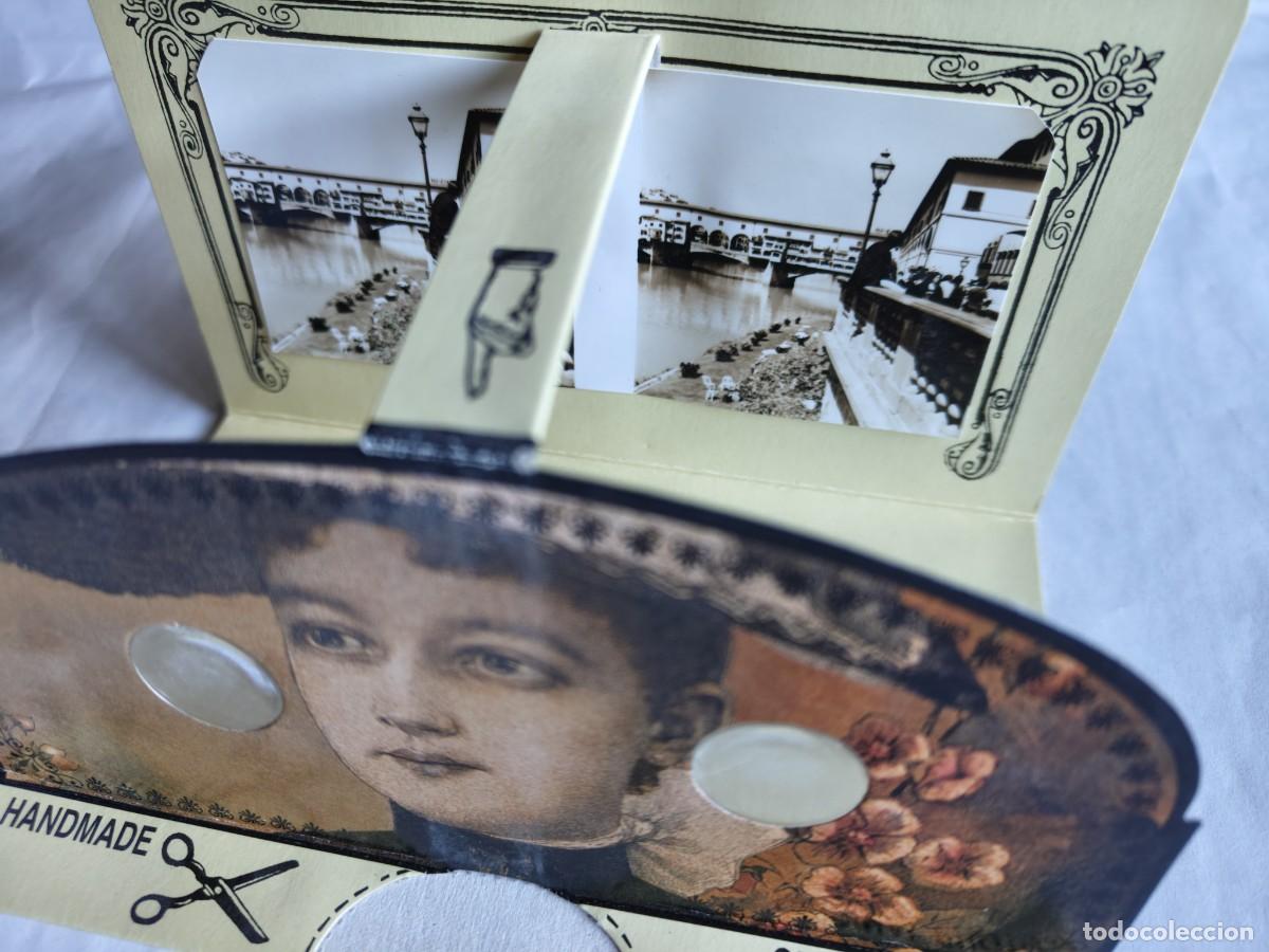 Antig&uuml;edades: 3 Postales estereosc&oacute;picas de colecci&oacute;n. Praga. Estereoscopios. - Foto 5