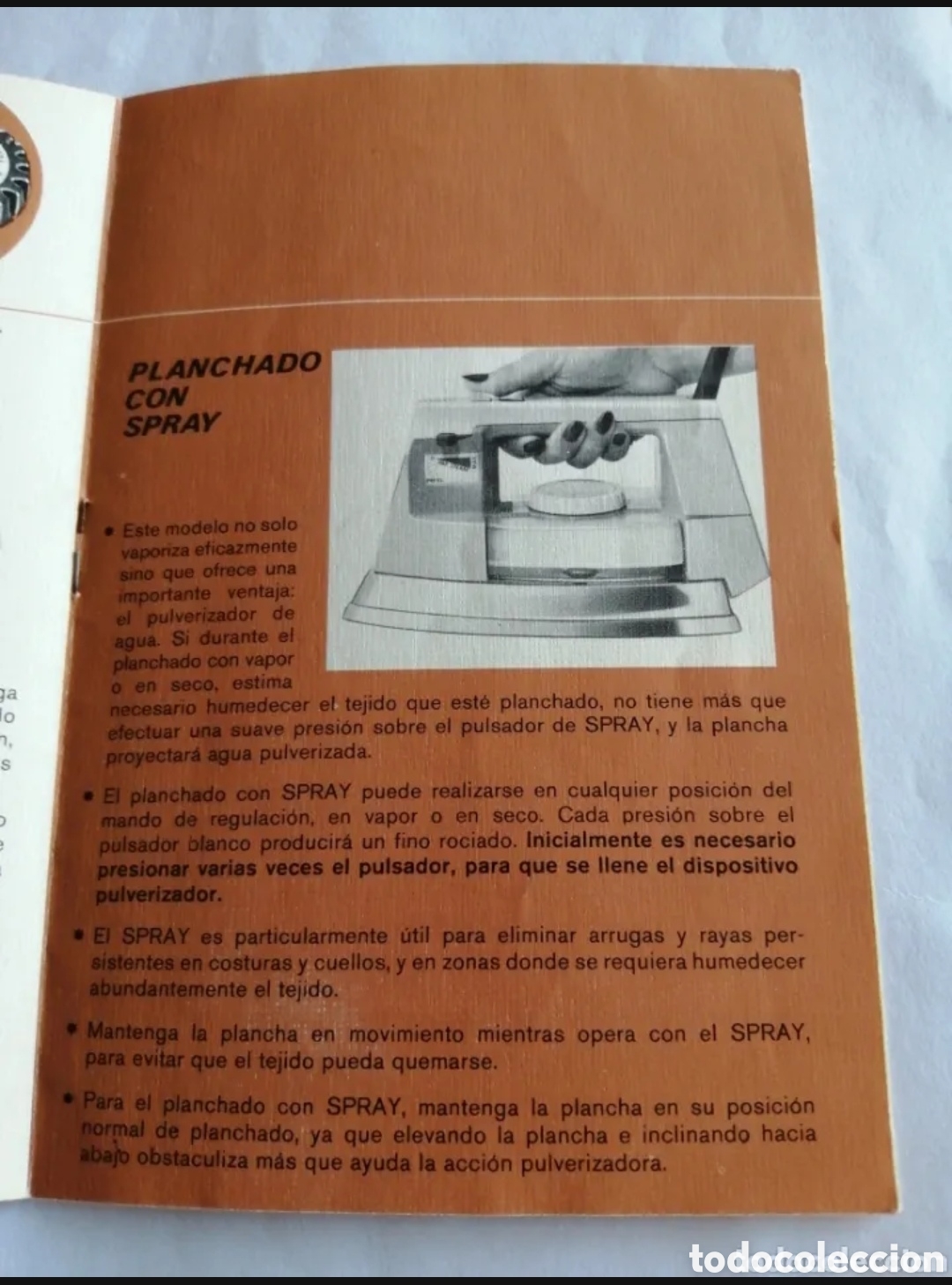 Antig&uuml;edades: Plancha Solac modelo 755 Vintage - Foto 14