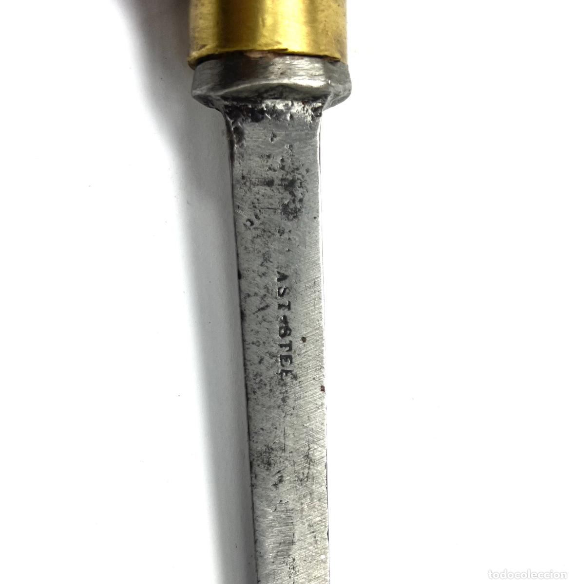 Antig&uuml;edades: Form&oacute;n con marca 25 cm 10 mm corte - Foto 5