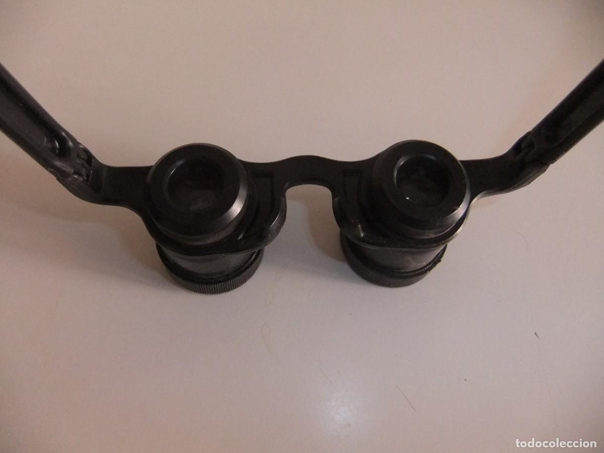 Antig&uuml;edades: gafas de relojero de plastico - Foto 5
