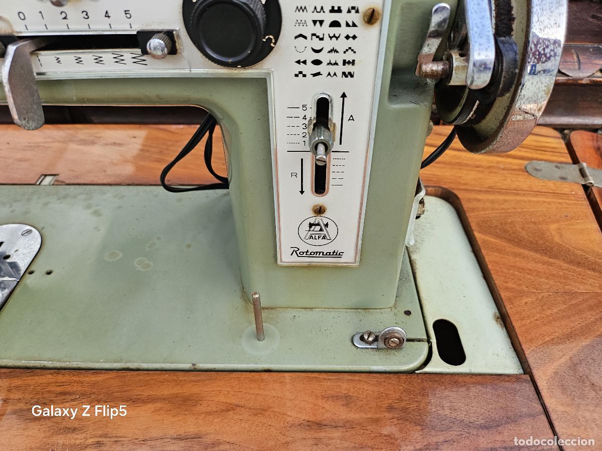 Antig&uuml;edades: maquina de coser electrica - Foto 3
