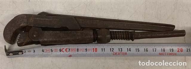 Antig&uuml;edades: Llave de fontanero BAHCO 90 - Foto 4