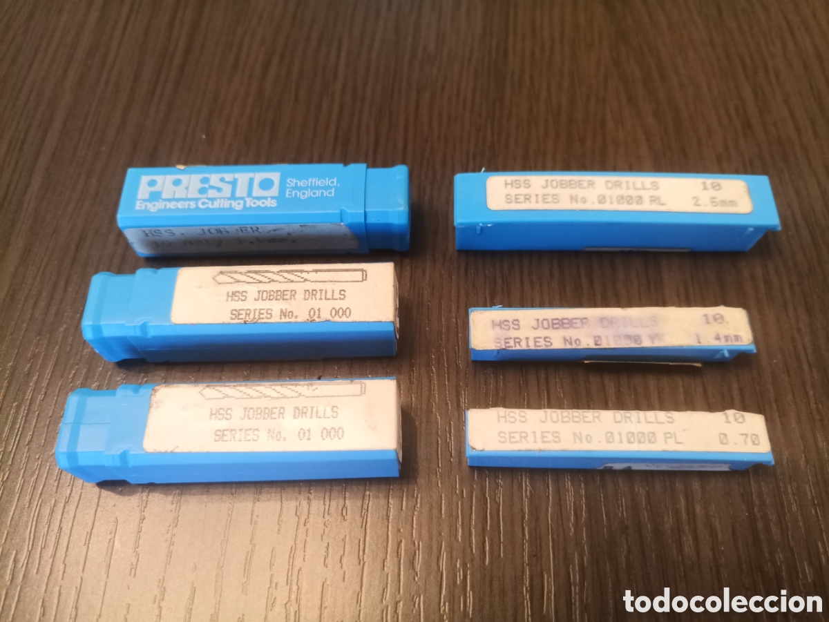 Antig&uuml;edades: Lote de Micro / Mini Brocas de Precisi&oacute;n - Foto 19