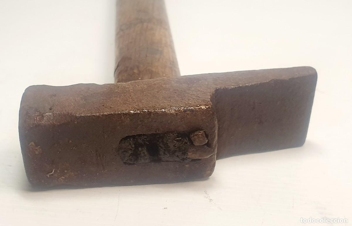 Antig&uuml;edades: MARTILLO ANTIGUO DE HIERRO - Foto 2