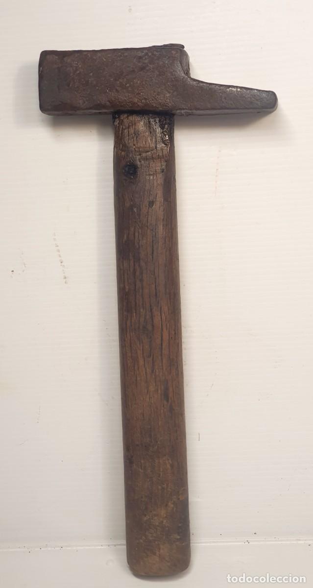 Antig&uuml;edades: MARTILLO ANTIGUO DE HIERRO - Foto 3