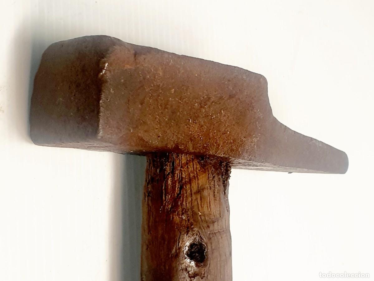Antig&uuml;edades: MARTILLO ANTIGUO DE HIERRO - Foto 4