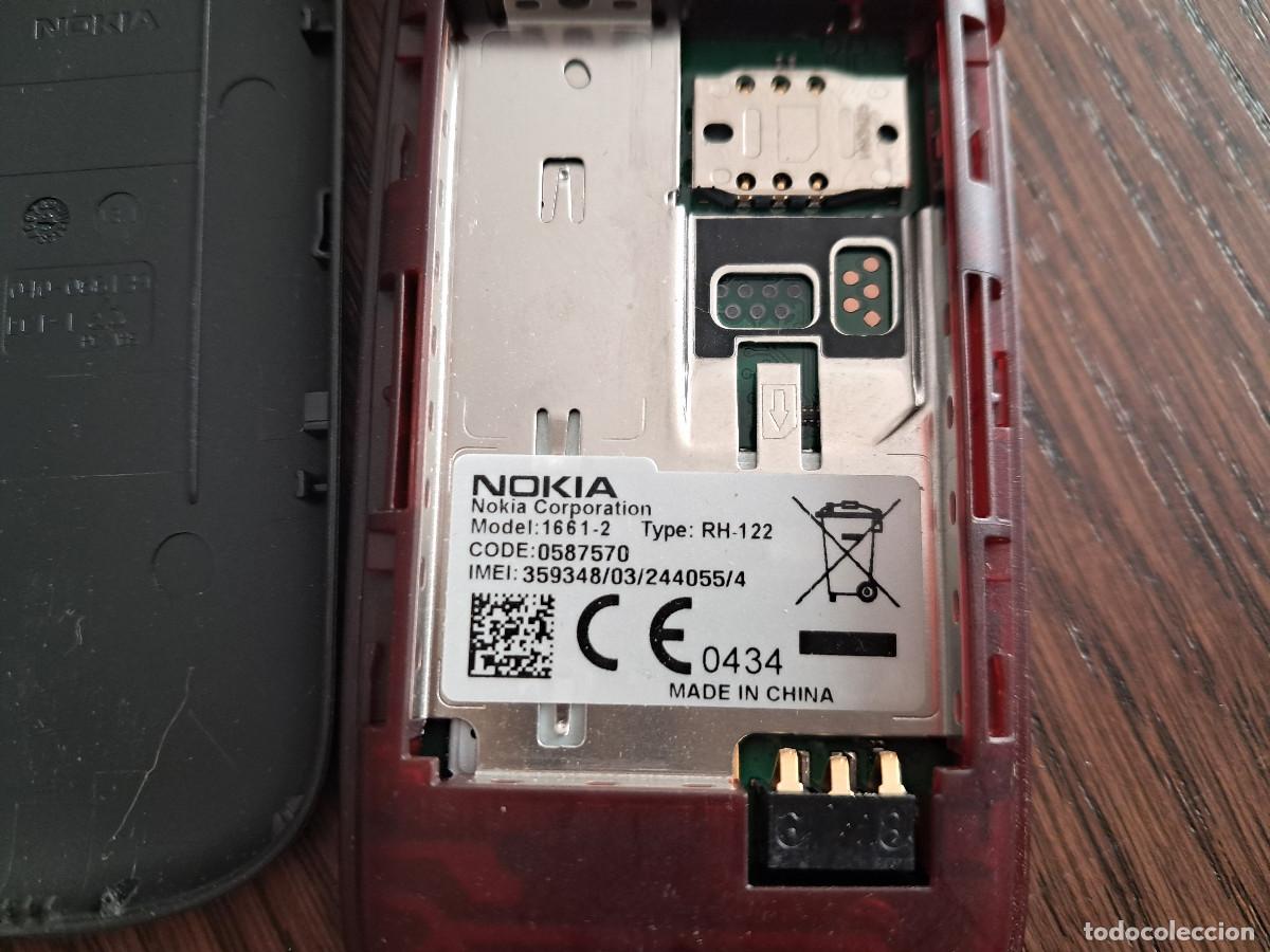 Tel&eacute;fonos: tel&eacute;fono m&oacute;vil, Nokia 1661 - Foto 3