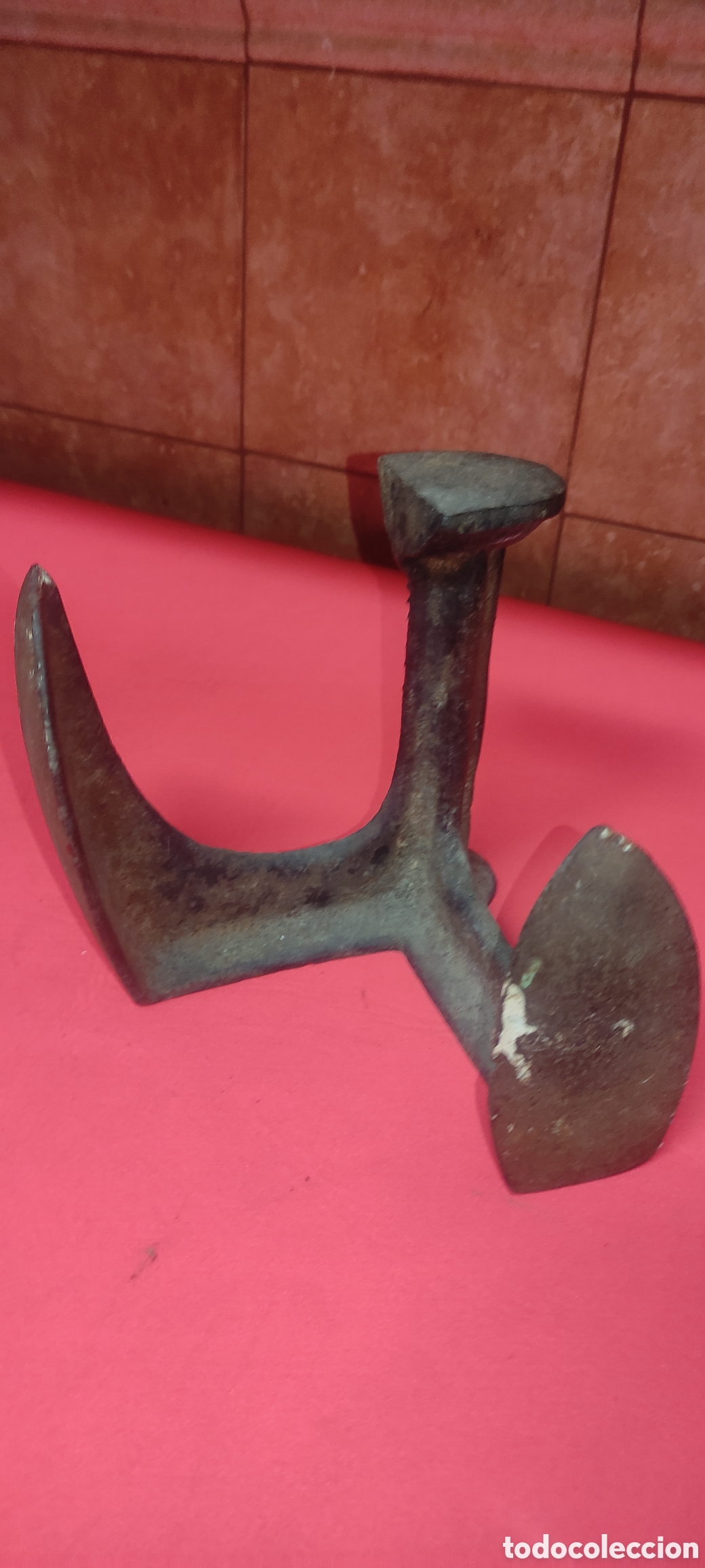 Antig&uuml;edades: Antiguo yunque de zapatero - Foto 3