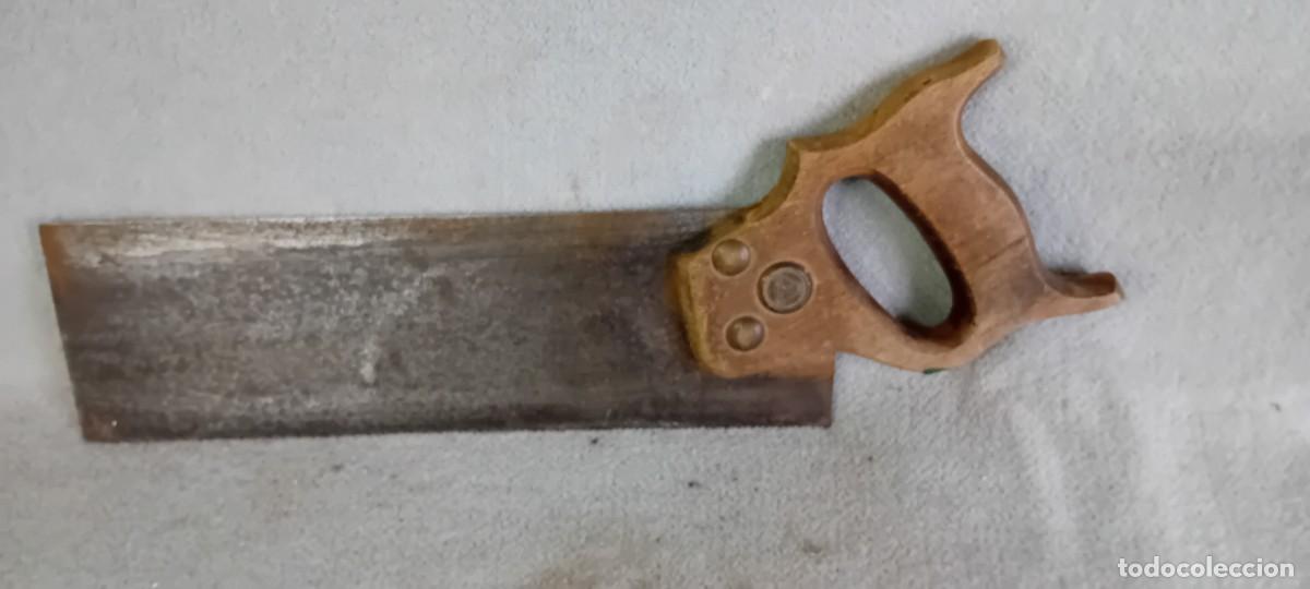 Antig&uuml;edades: Antiguo serrucho para madera. - Foto 2
