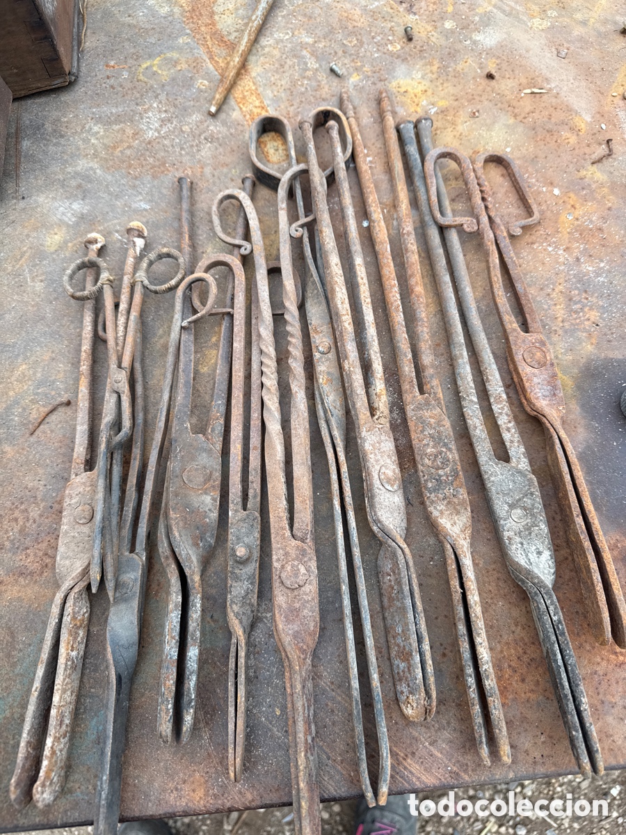 Antig&uuml;edades: Tenazas de forja antiguas - Foto 1