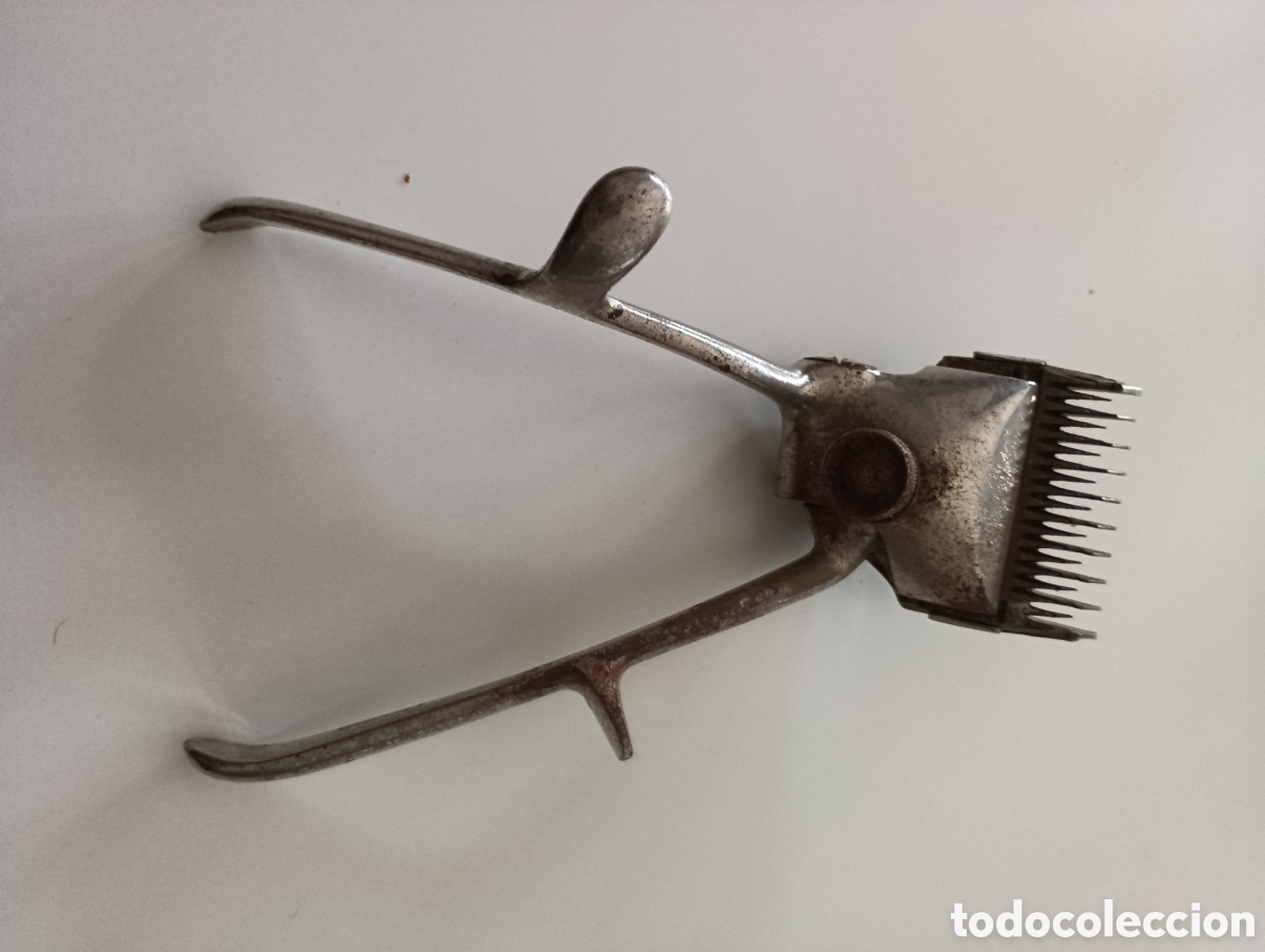 Antig&uuml;edades: Antigua maquina cortar pelo - Foto 5